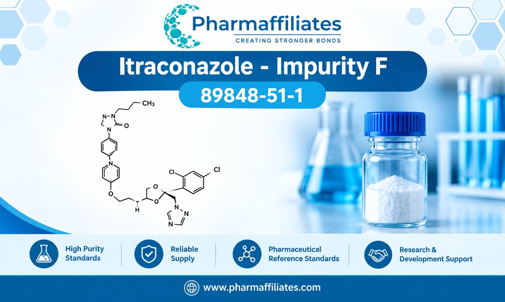 Itraconazole - Impurity F 89848-51-1: An Overview for Pharmaceutical Research