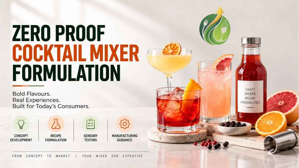 How to Launch a Zero Proof Cocktail Mixer Brand in India
