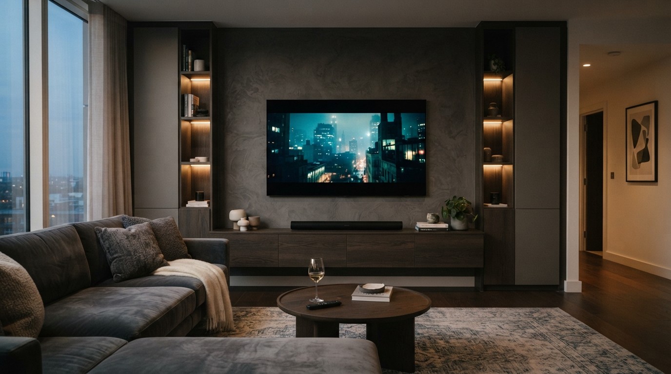 Living Room TV Wall Ideas: The Trends Shaping Media Rooms This Year