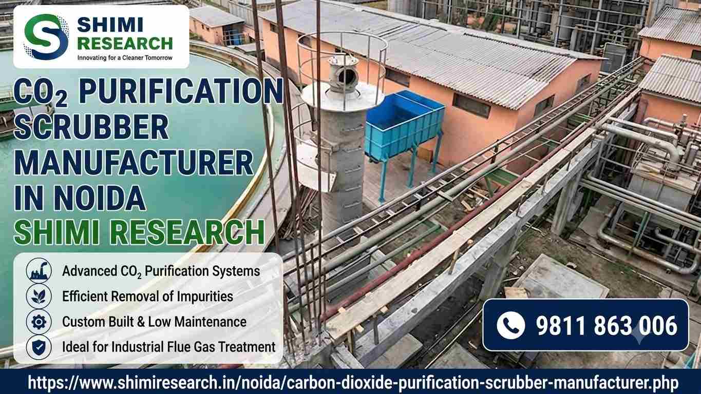 Co2 Purification scrubber manufacturer in Noida