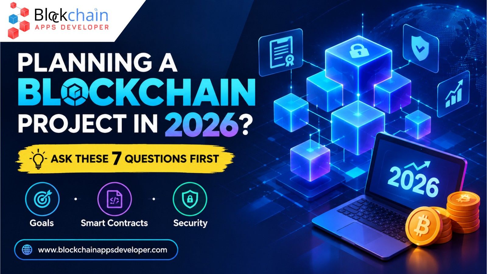  Planning a Blockchain Project in 2026? Start With These 7 Questions