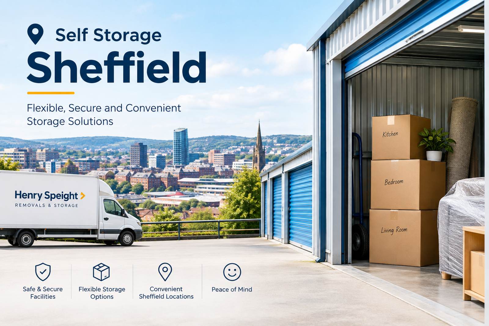 Running Out of Space? Here's How Self Storage in Sheffield Can Help