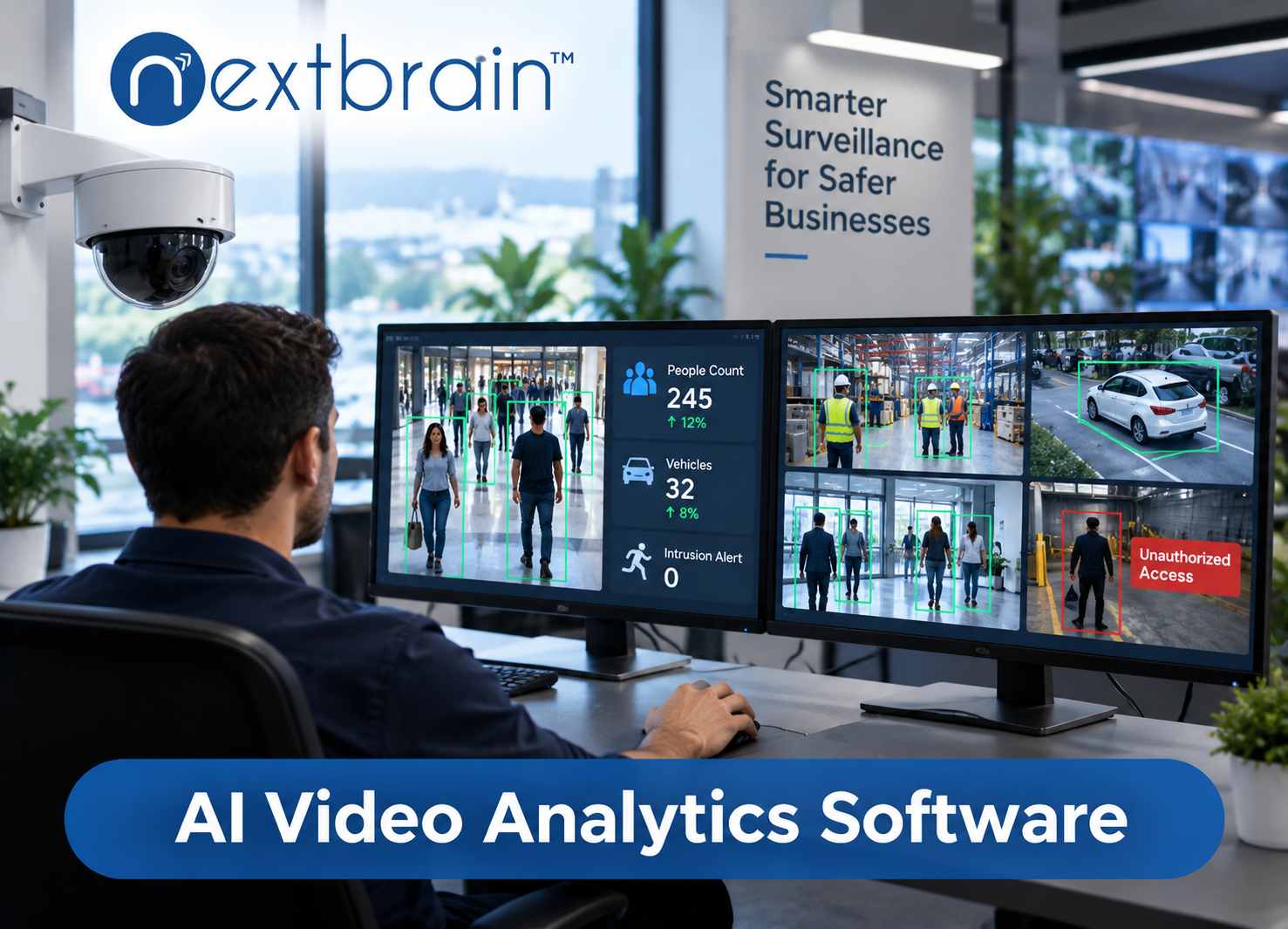 Why Businesses Are Integrating AI Video Analytics Software With CCTV