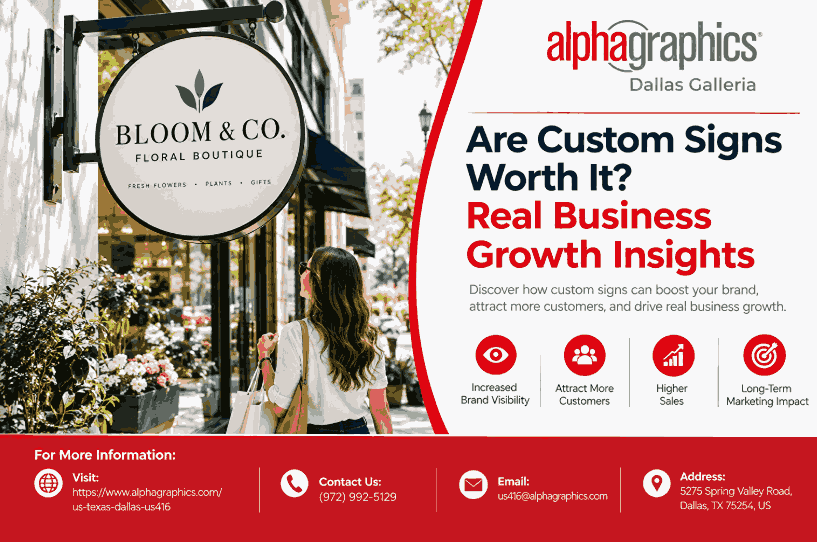 Are Custom Signs Worth It? Real Business Growth Insights