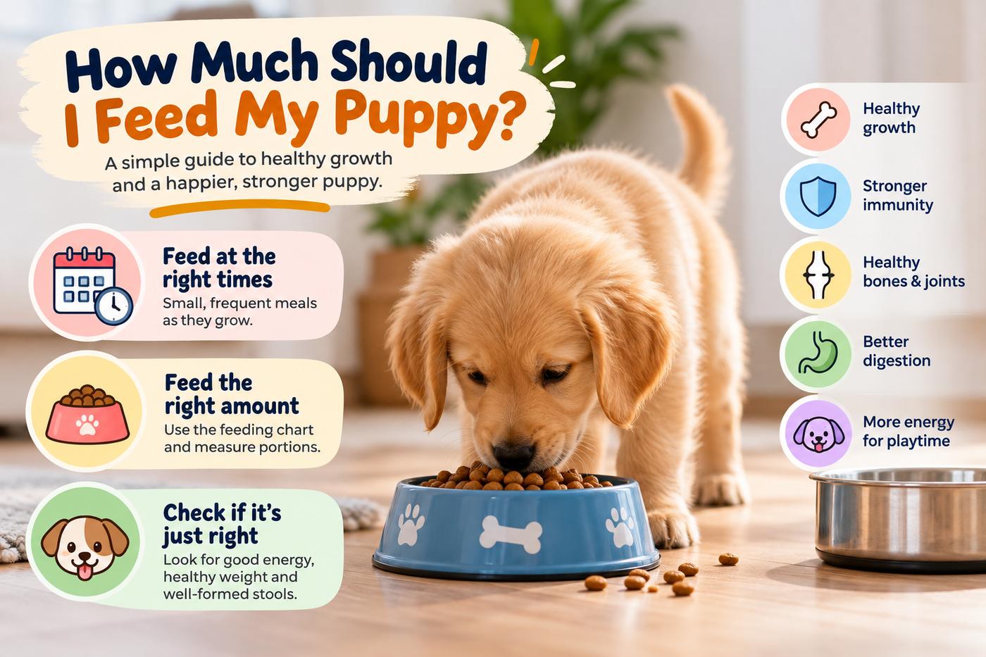 How Much to Feed a Puppy in India: A Simple Guide by Age and Weight