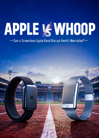 Apple vs Whoop Can A Screenless Apple Band Disrupt Health Wearables