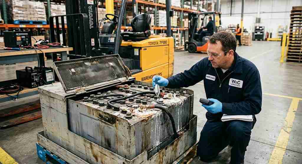 Signs Your Forklift Battery Needs Maintenance