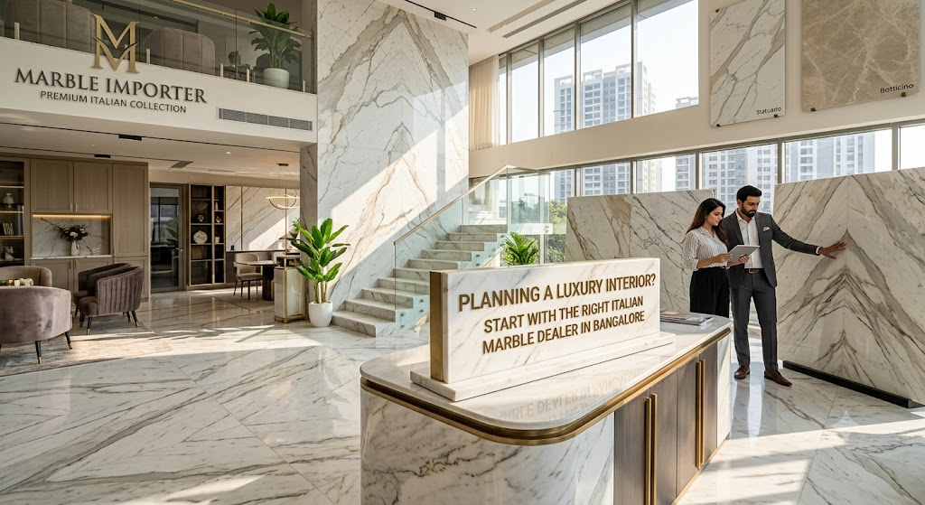 Planning a Luxury Interior? Start With the Right Italian Marble Dealer in Bangalore
