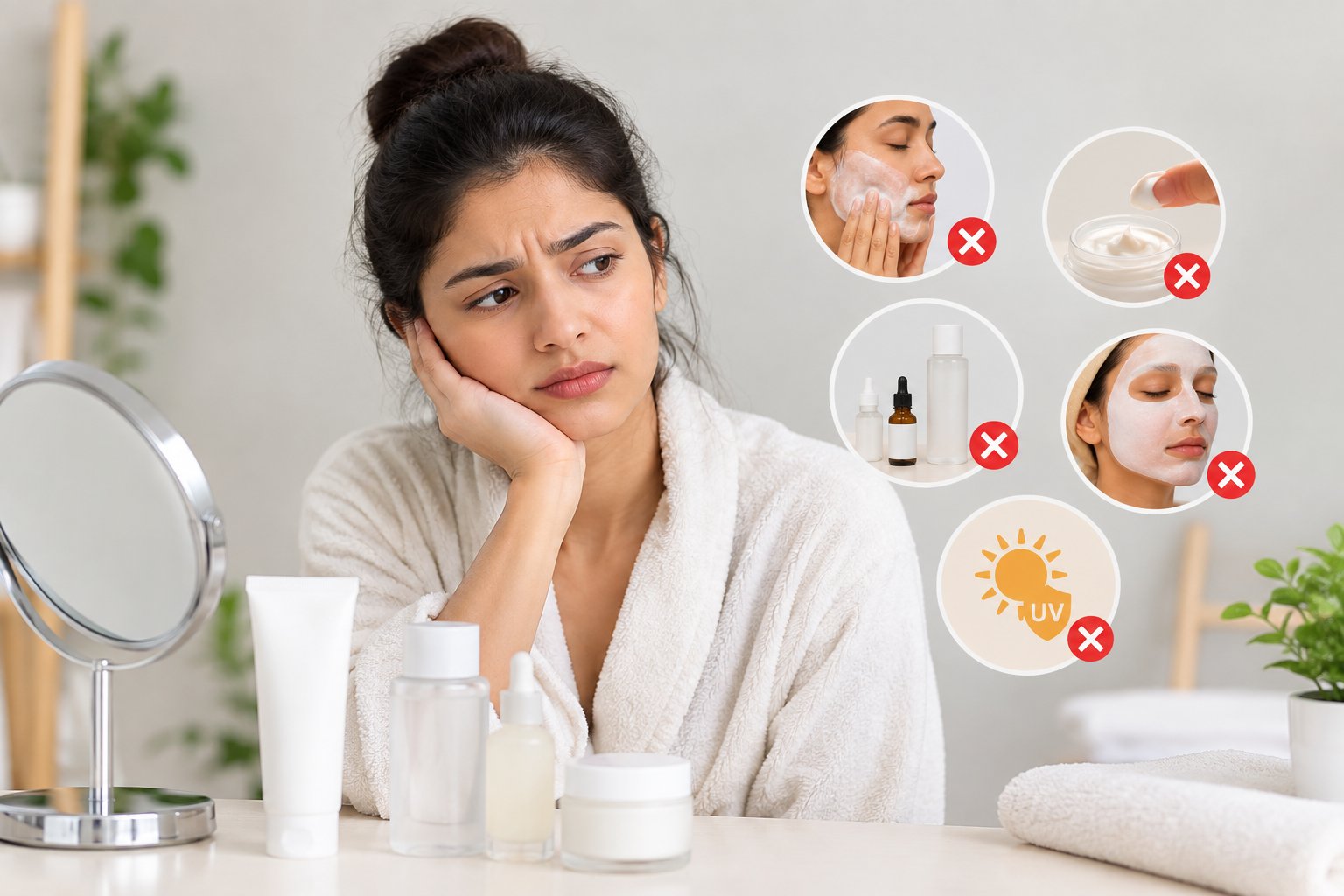Skincare Routine Mistakes That Can Make Your Routine Less Effective