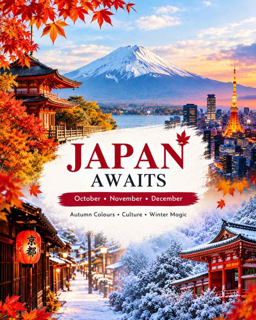 Japan Awaits: Why October, November & December Feel So Special