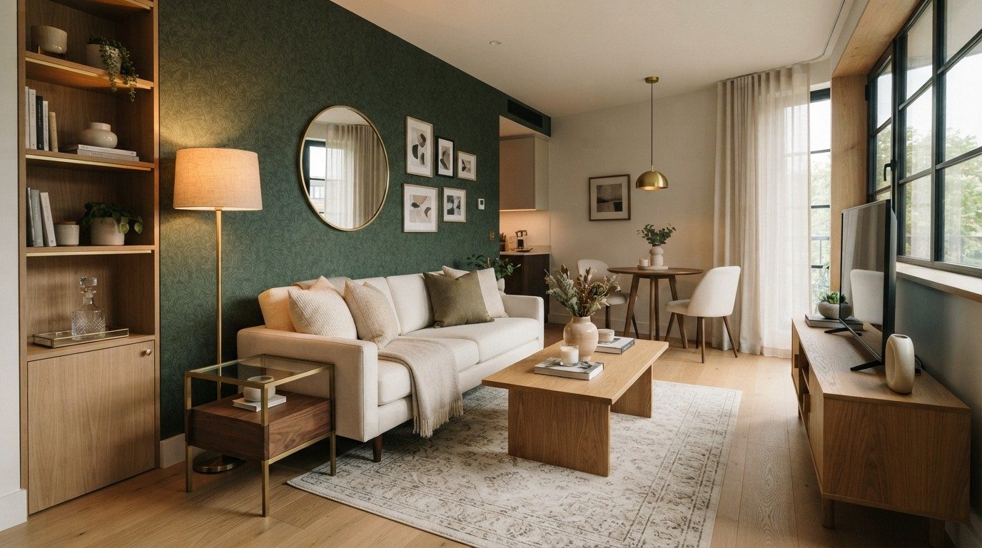 Dark Green Wallpaper Ideas for Every Room in Your Home