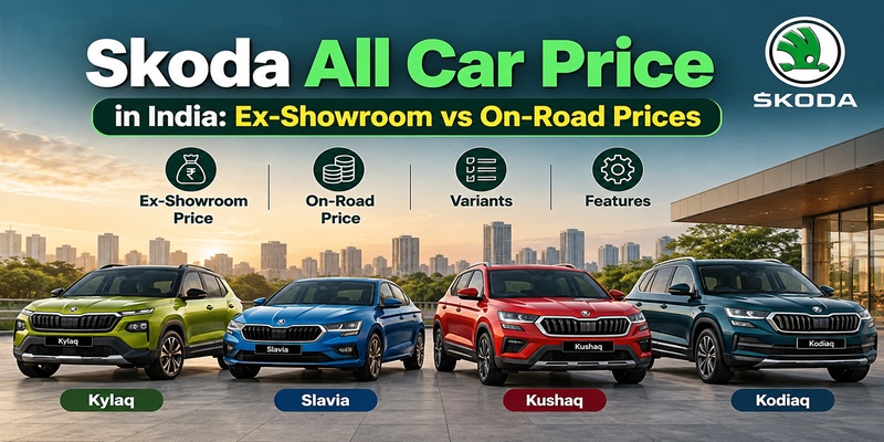 Skoda Car Price On Road in India 2026: Latest Prices, RTO & Insurance