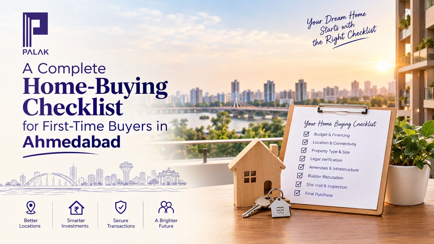 A Complete Home-Buying Checklist for First-Time Buyers in Ahmedabad