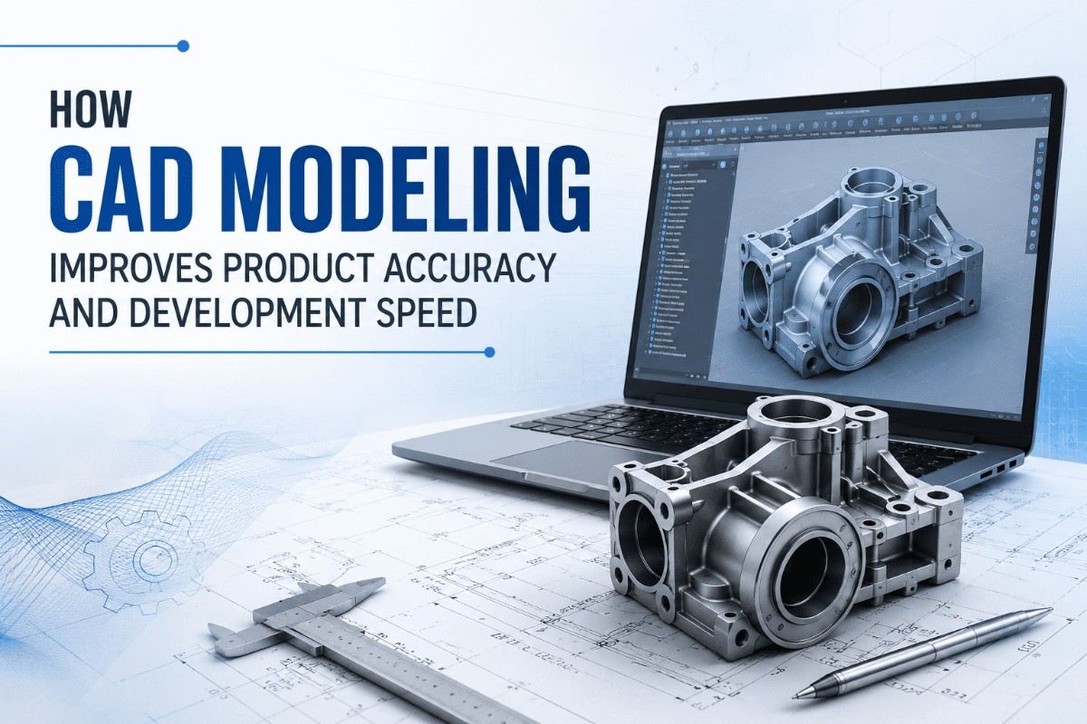 How CAD Modeling Improves Product Accuracy and Development Speed