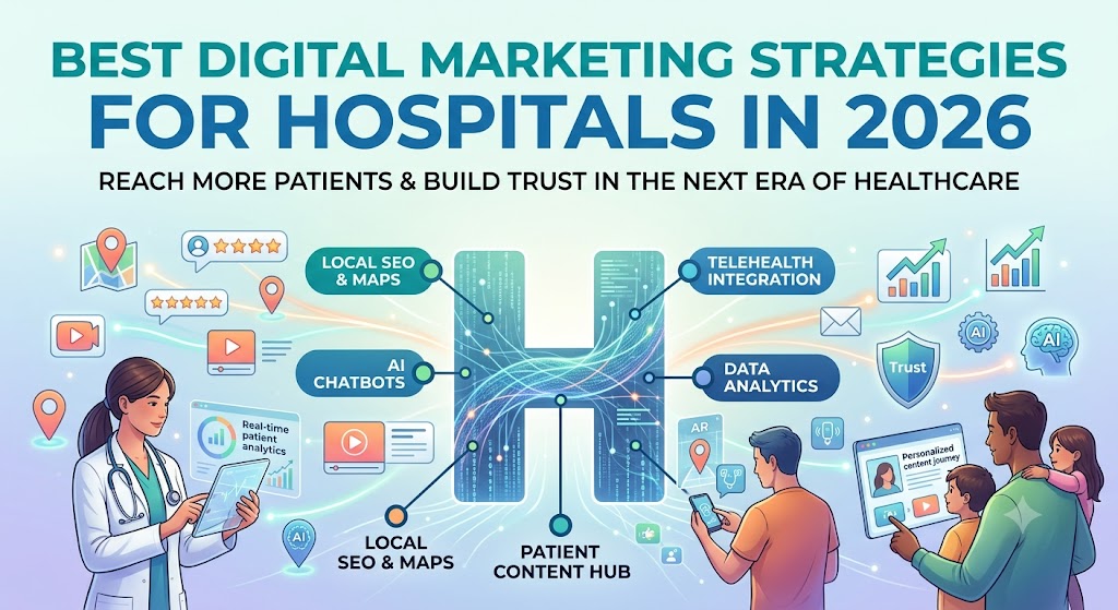 Best Digital Marketing Strategies for Hospitals in 2026