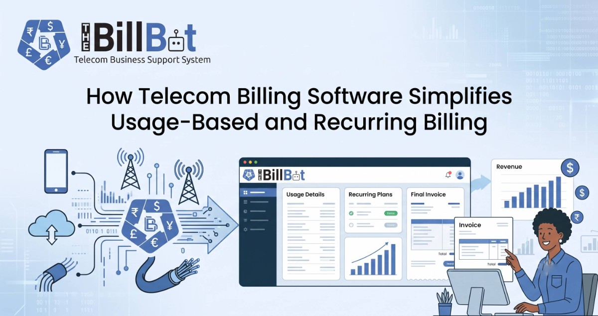 How Telecom Billing Software Simplifies Usage-Based and Recurring Billing