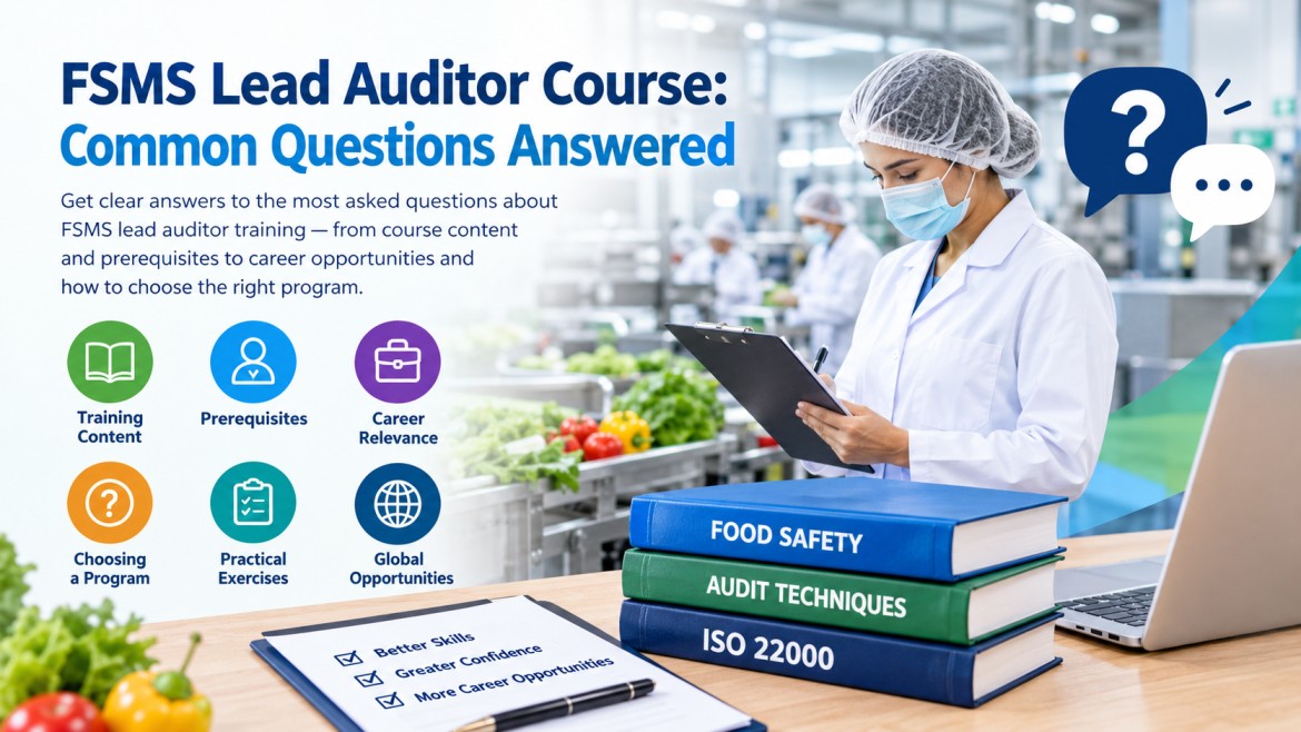 FSMS Lead Auditor Course: Common Questions Answered