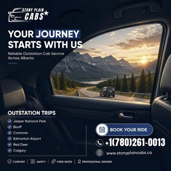 Title: Your Trusted Ride Around Town: Why Stony Plain Taxi Is the Go-To Choice for Local Transportation