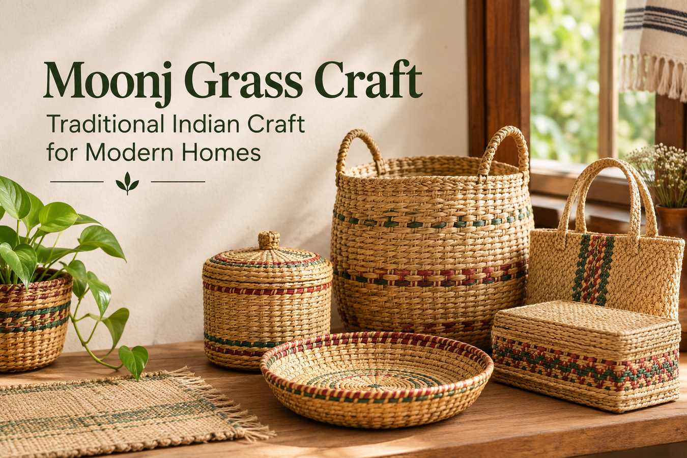What Is Moonj Grass Craft?