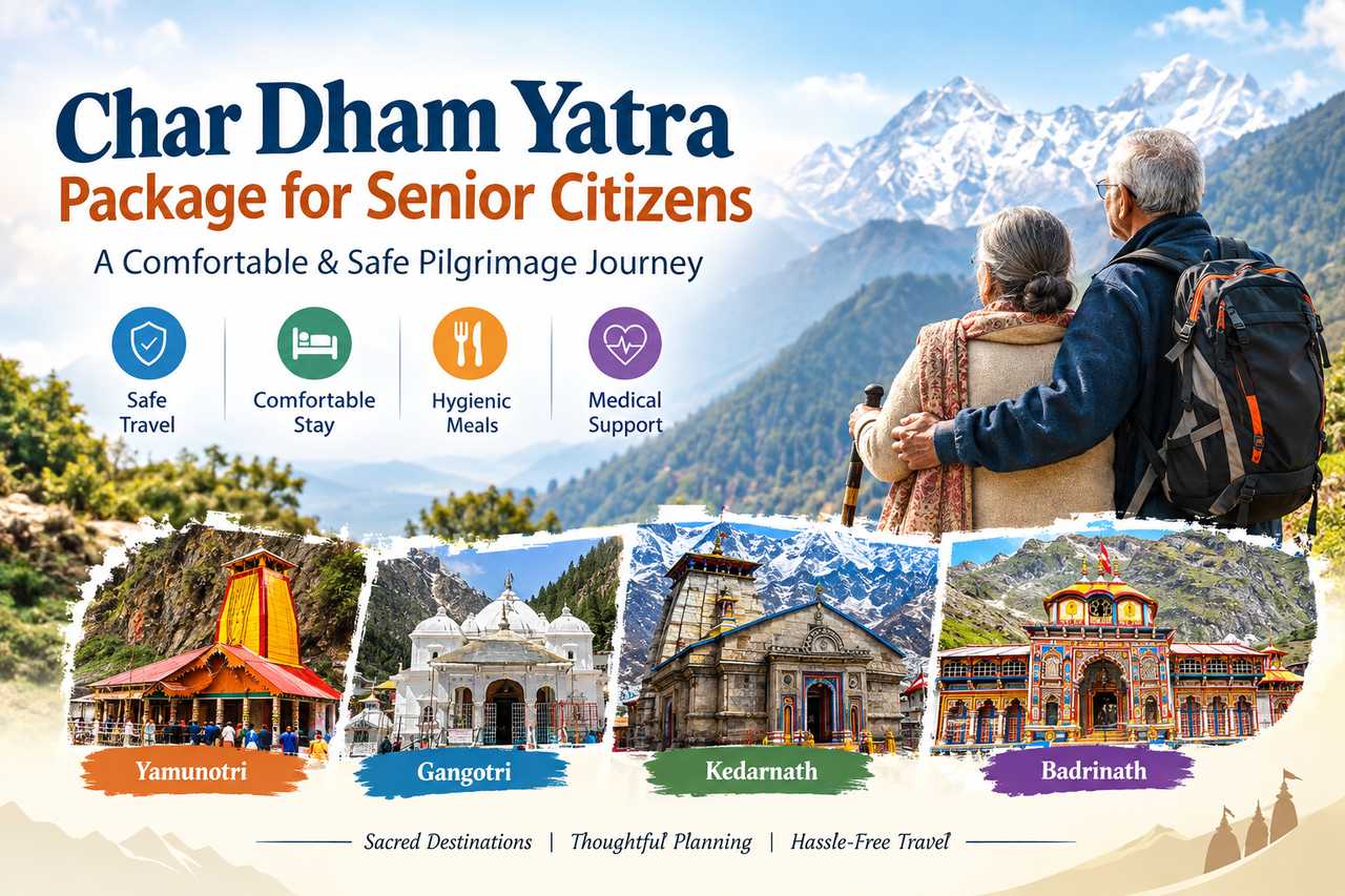 Char Dham Yatra Package for Senior Citizens