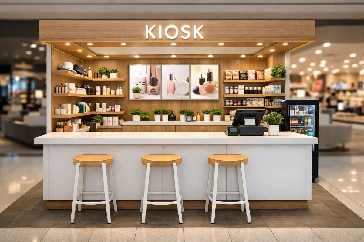 How Smart Kiosk Designs Drive Sales in Malls & Retail Spaces