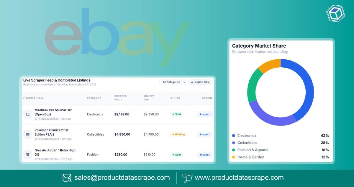 eBay Sales Data Scraper API 2026 for Better Insights