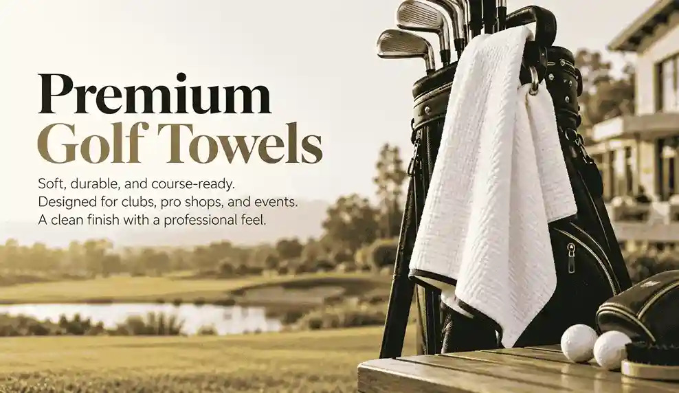 How Golf Towels Help Keep Clubs and Equipment Clean