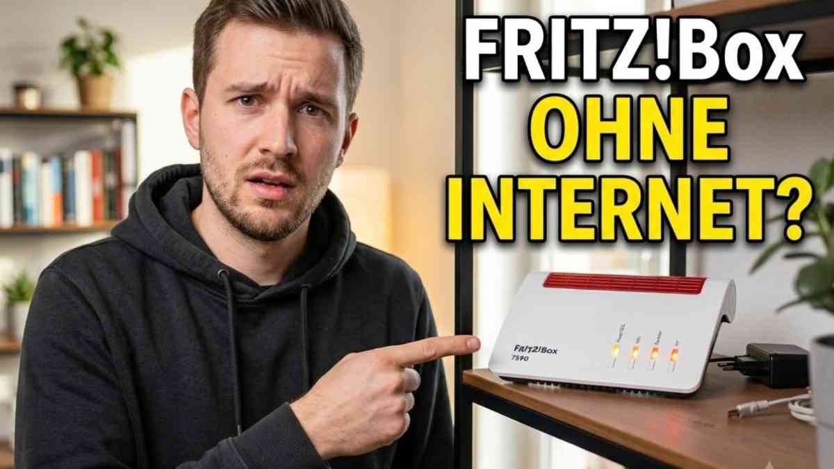 FRITZ!Box ohne Internet verbunden – Internetzugang wieder aktivieren