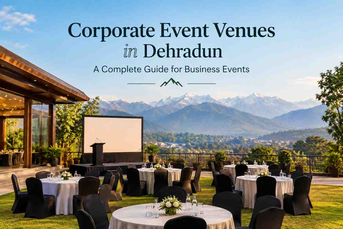 Corporate Event Venues in Dehradun: A Complete Guide for Business Events