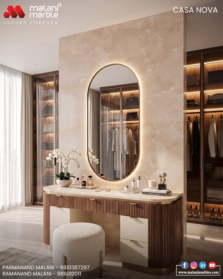 Italian Marble in Delhi: Designing a Home Around the Beauty of Natural Stone