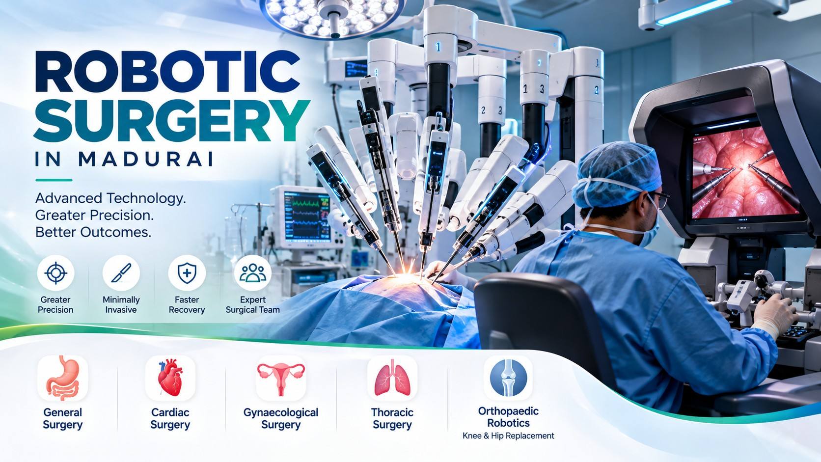 Robotic Surgery in Madurai: Understanding Advanced Surgical Care