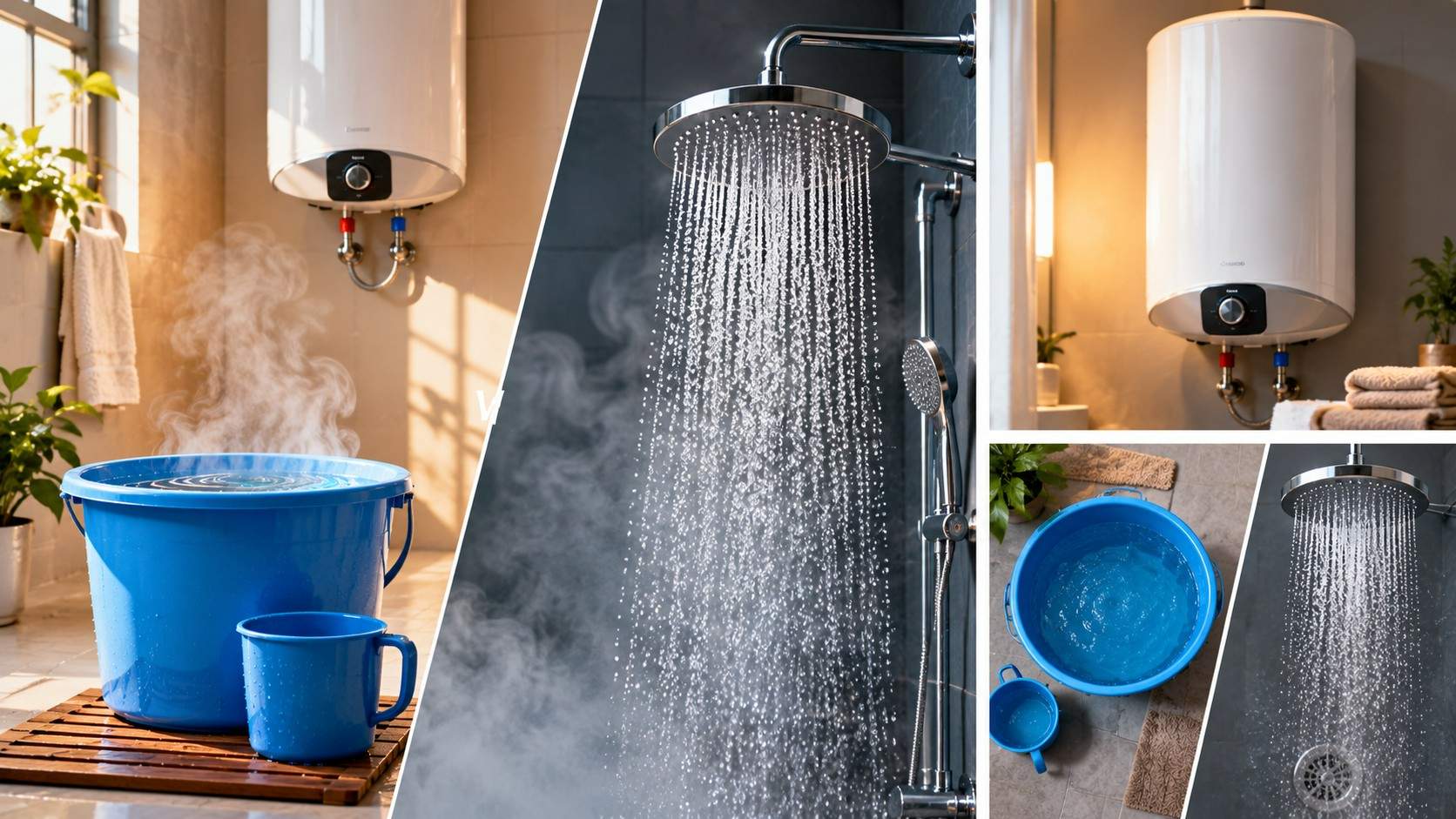 Bucket Bath or Shower: Which Uses More Hot Water?