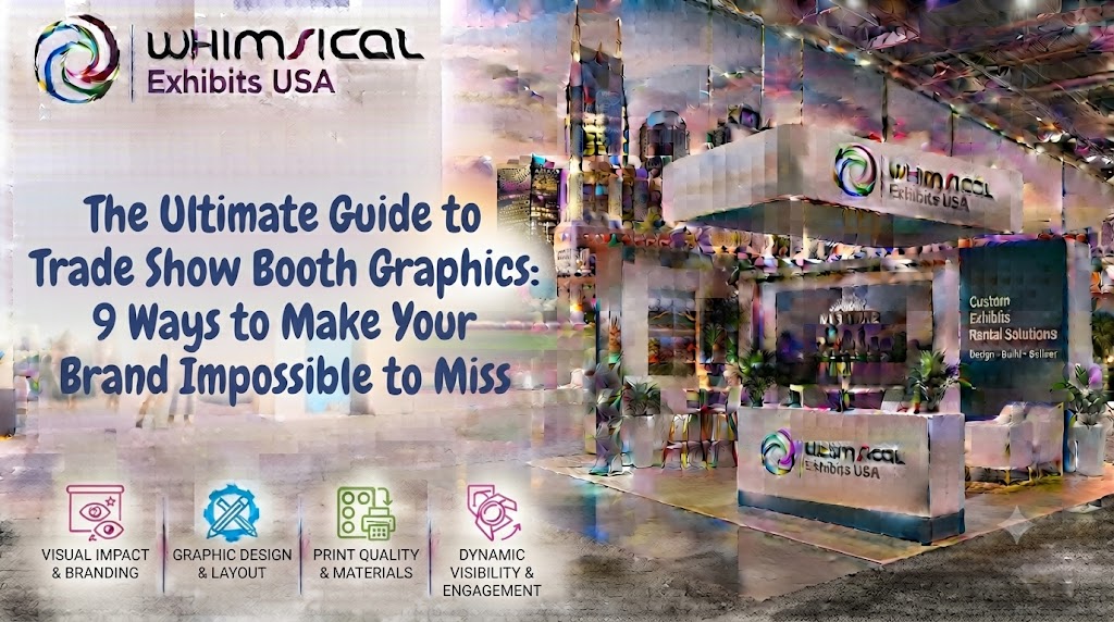 The Ultimate Guide to Trade Show Booth Graphics: 9 Ways to Make Your Brand Impossible to Miss