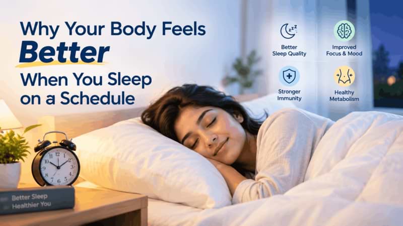 Why Your Body Feels Better When You Sleep on a Schedule