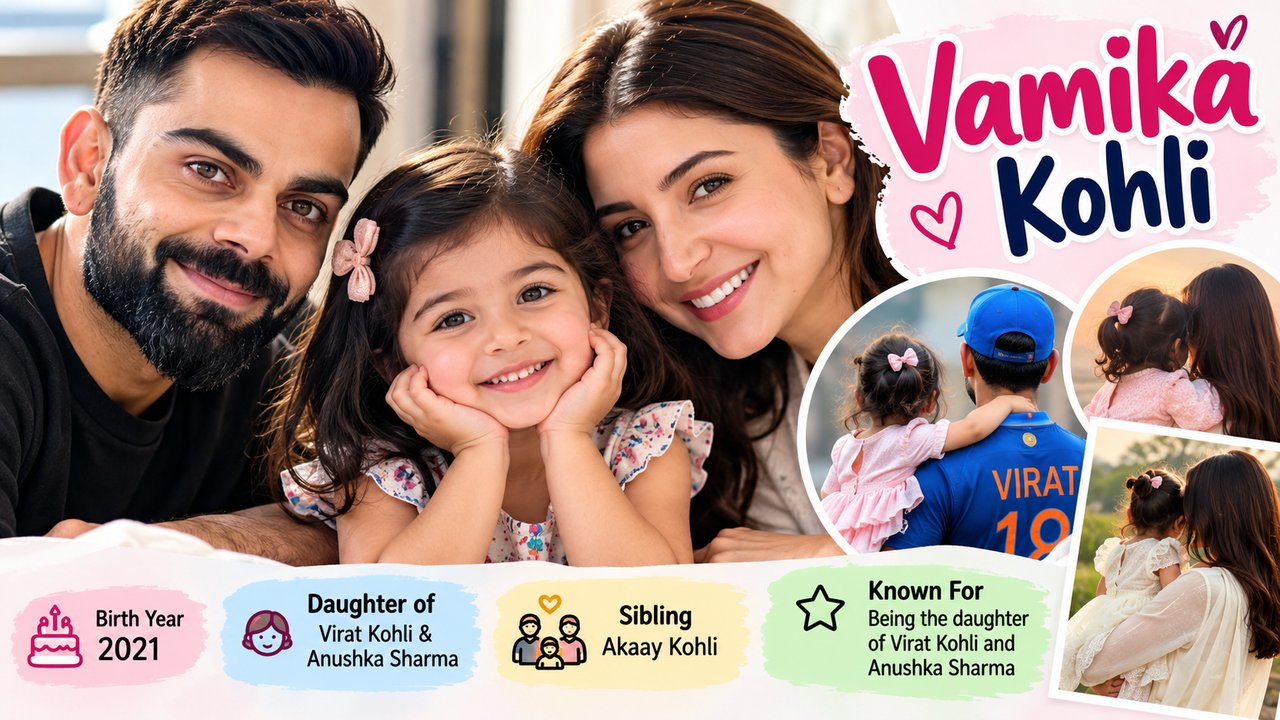 Vamika Kohli: Biography, Age, Family, Education and Interesting Facts