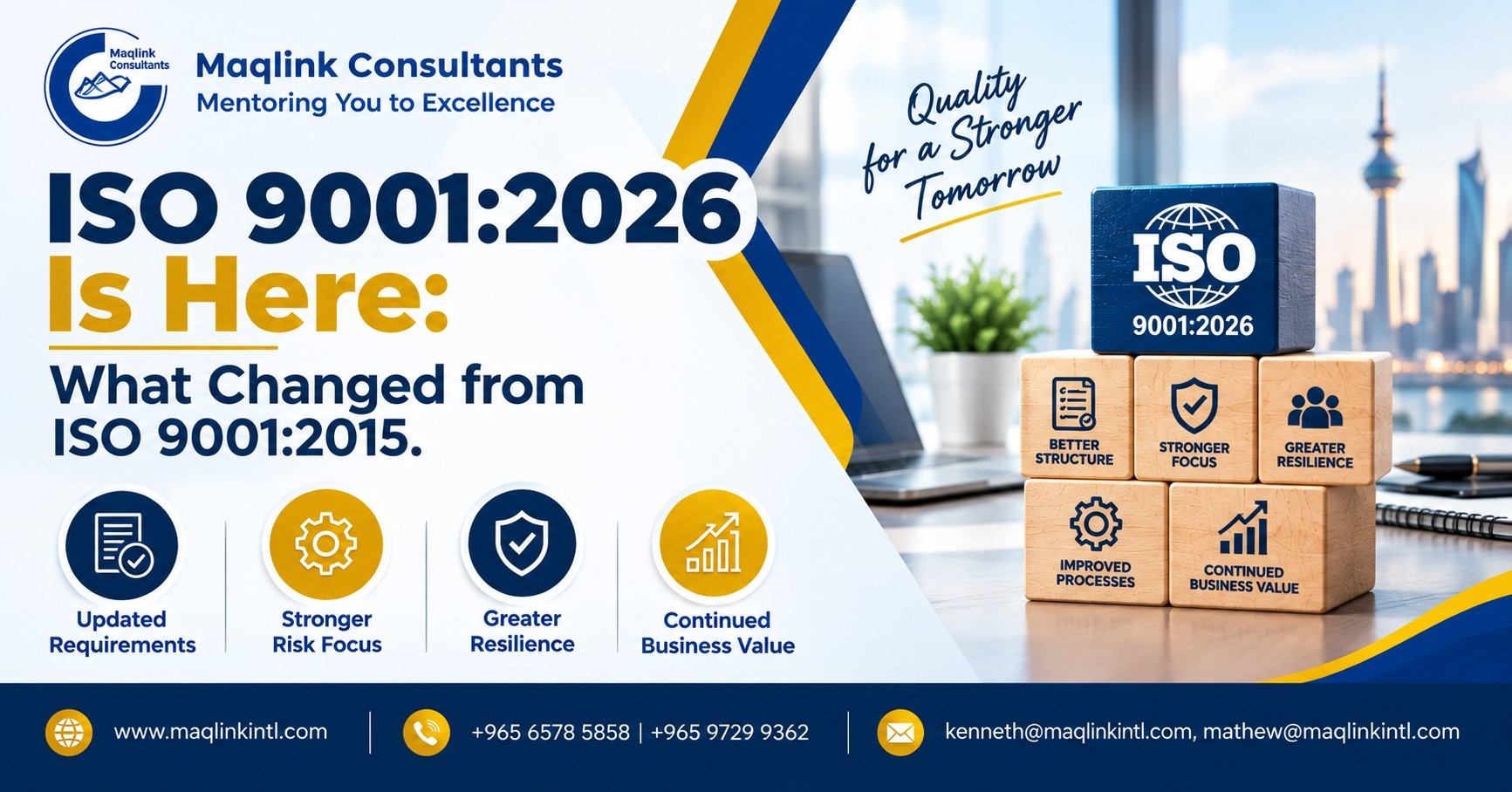 Introducing Our New ISO Consulting Service: Your Trusted Partner for ISO Certification in Kuwait