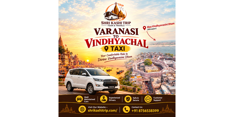 Varanasi to Vindhyachal Taxi – Comfortable Ride for Temple Darshan