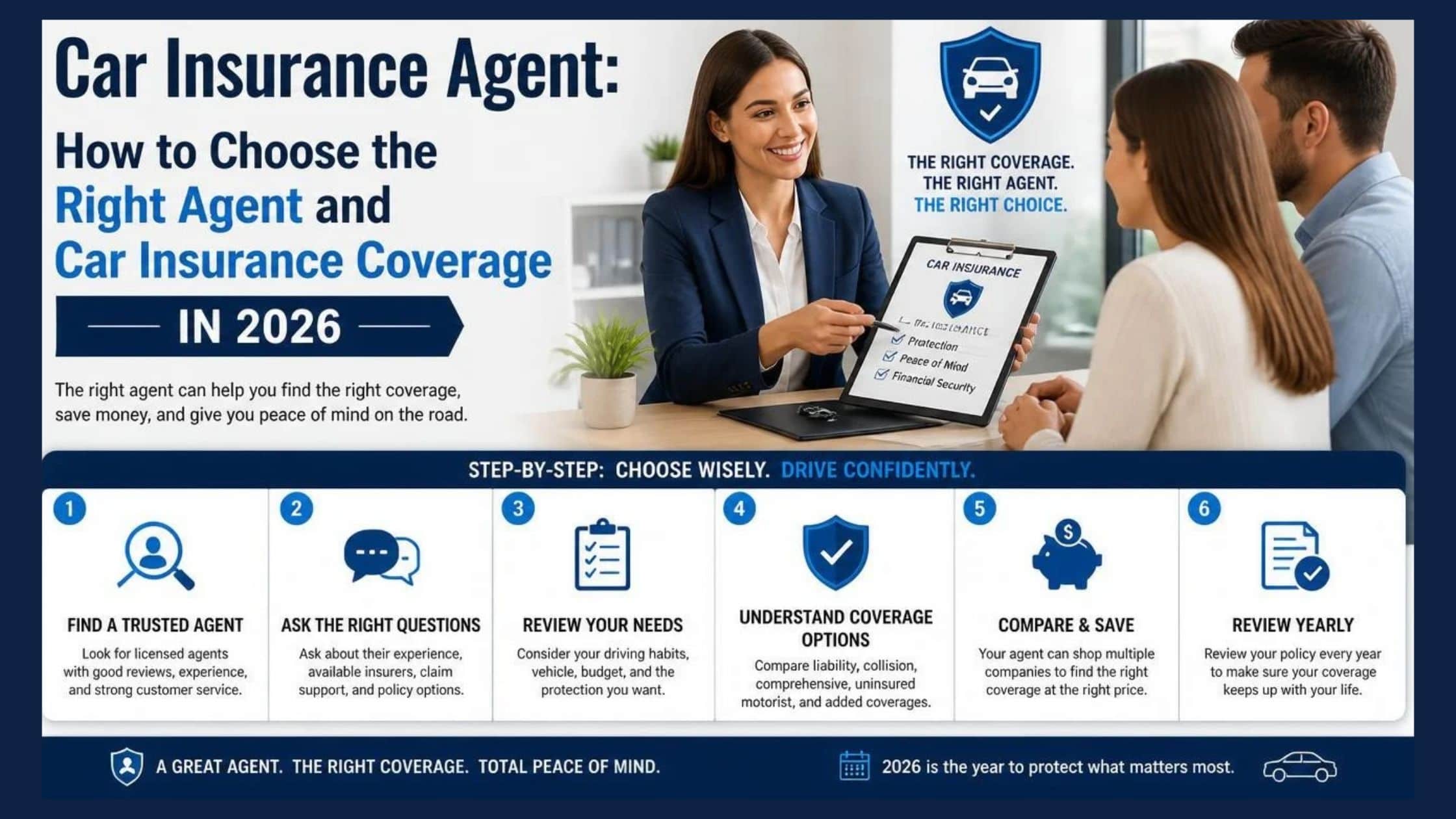 Car Insurance Agent: How to Choose the Right Agent and Car Insurance Coverage in 2026