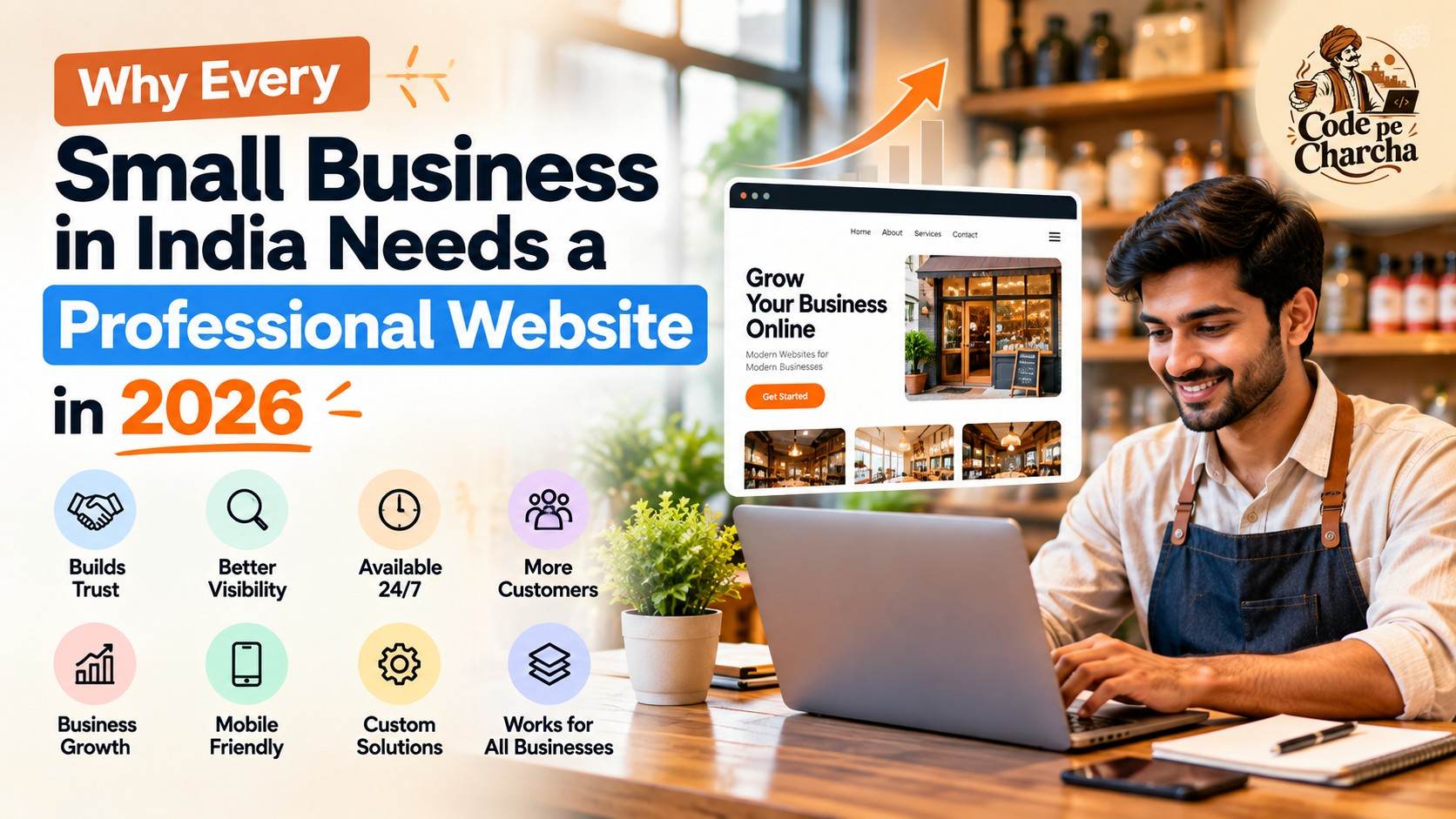 Why Every Small Business in India Needs a Professional Website in 2026