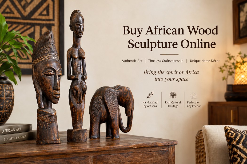 Buy African Wood Sculpture Online: Discover the Beauty of Traditional Craftsmanship