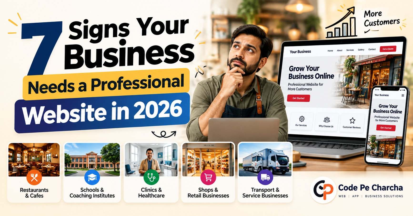 7 Signs Your Business Needs a Professional Website in 2026