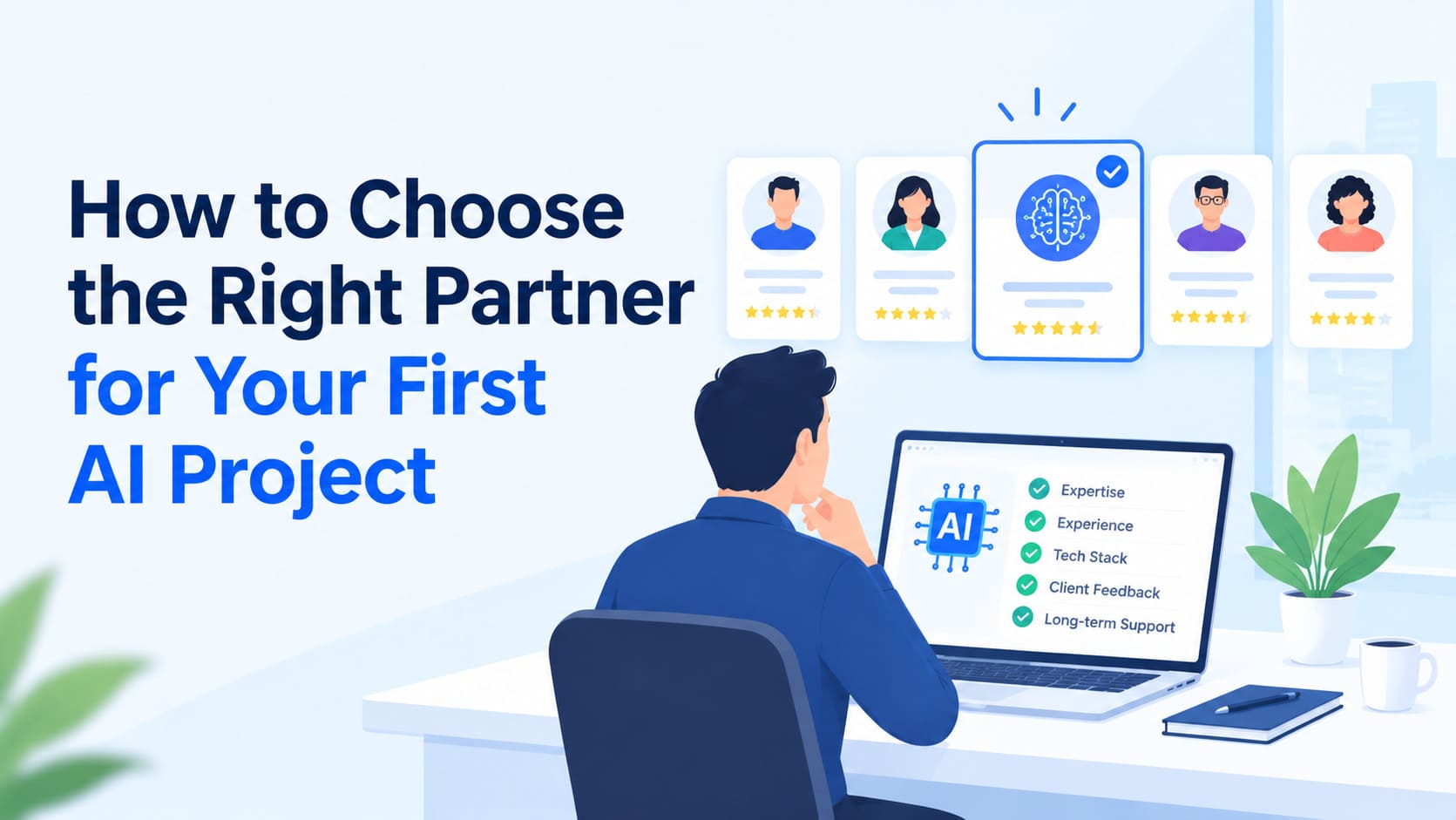 How to Choose the Right Partner for Your First AI Project