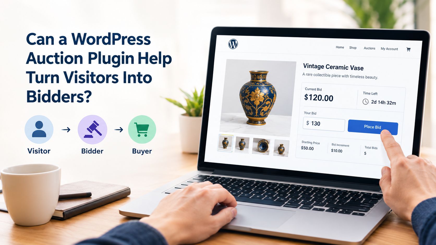 Can a WordPress Auction Plugin Help Turn Visitors Into Bidders?