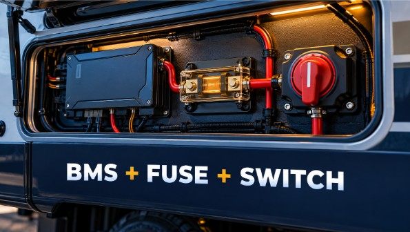 Why an RV Battery Still Needs Fuses and Disconnects With a BMS