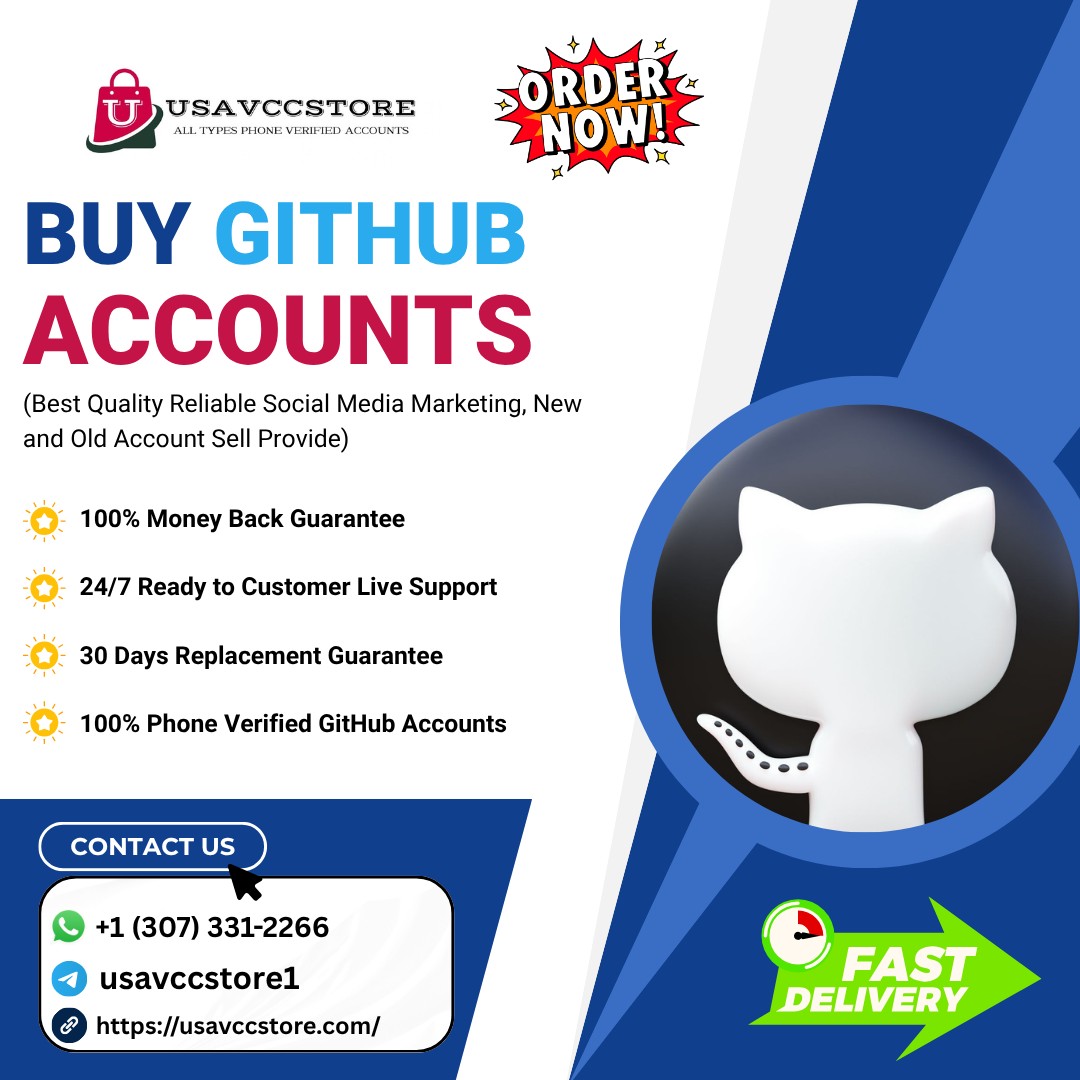 Buy GitHub Accounts USA | Save Time With Ready Developer Profile Options