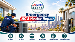 Emergency AC & Heater Repair in Los Angeles | Usprimeservices