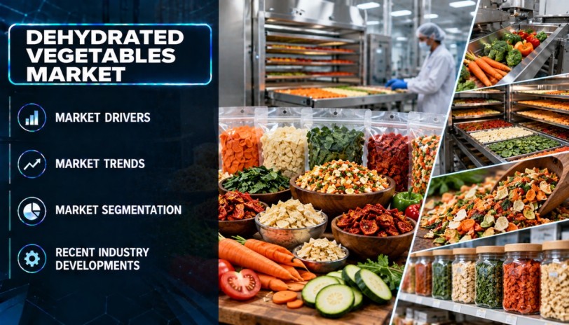 Dehydrated Vegetables Market Size, Growth, Industry Trends & Forecast 2034