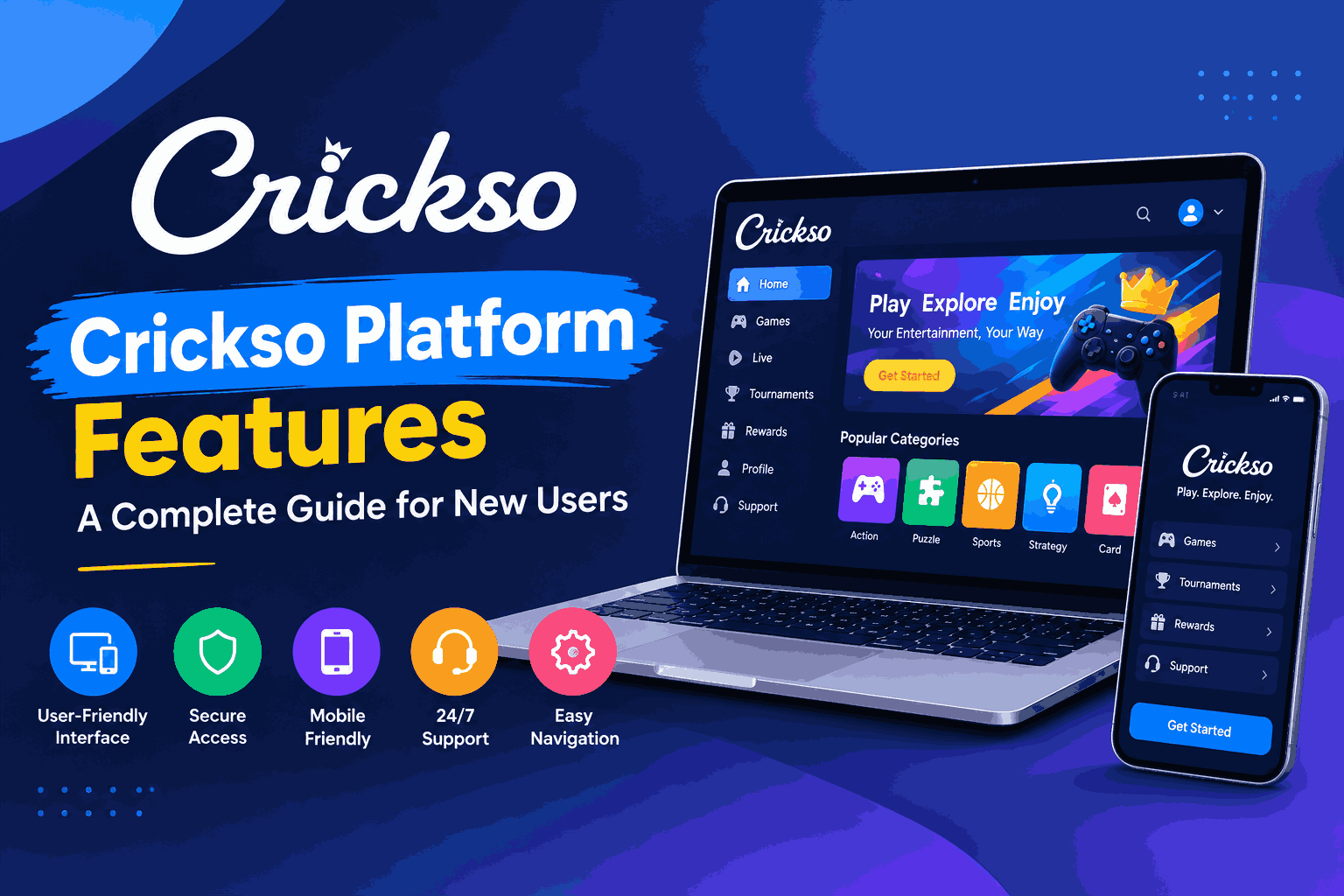 Crickso Platform Features: Exploring the User Experience and Key Tools