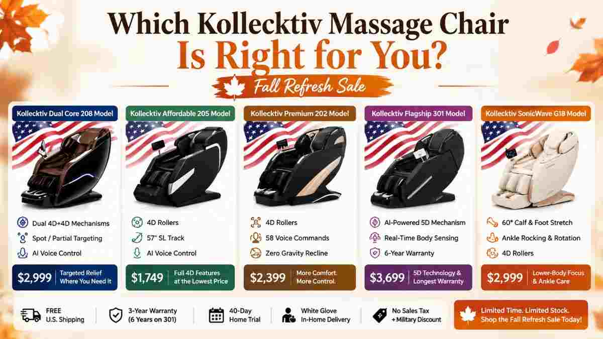 4 Mistakes Buyers Make When Choosing a Tier During a Massage Chair Sale