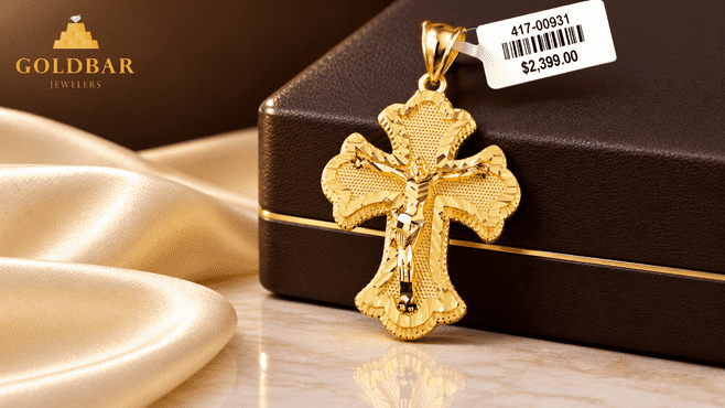 Buy 10K 14K Gold Pendants in Texas USA-Gold Bar Jeweler